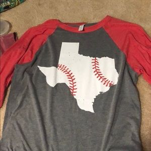 Texas Baseball Tee